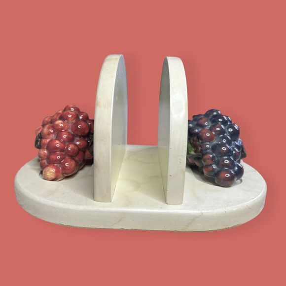 🍇 VTG TABLETOPS UNLIMITED NOBLE EXCELLENCE MERITAGE SALT & PEPPER NAPKIN HOLDER - Picture 6 of 8